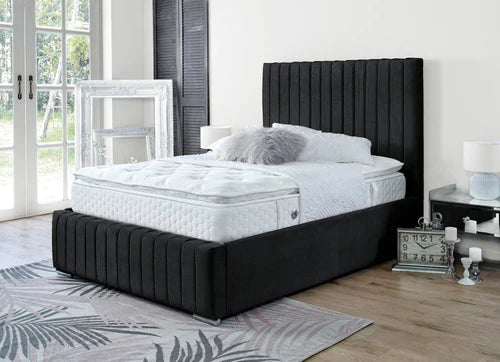 Poppy Divan Black Design Bed Frame