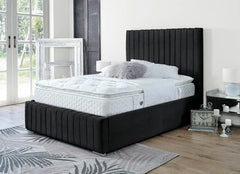 Poppy Divan Black Design Bed Frame