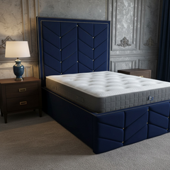 Maisie Bespoke Bed Frame with 70" Headboard