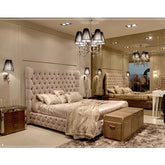 Limited Edition for Ariel Full Chesterfield Wingback Bed Frame