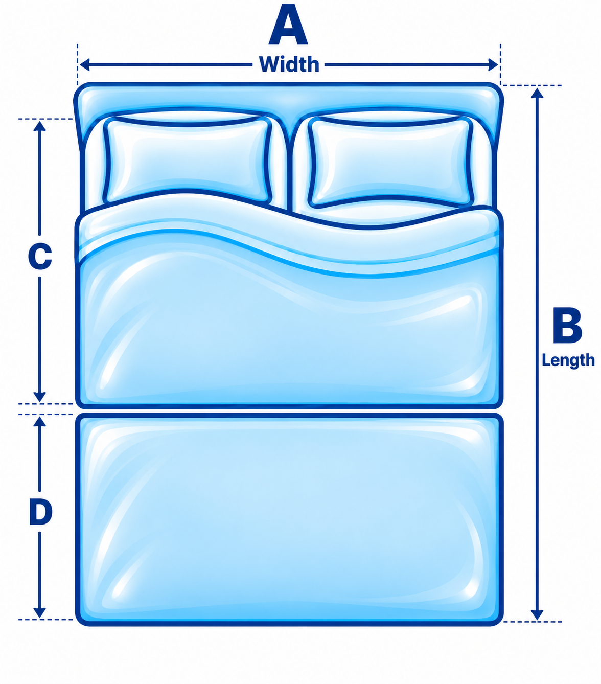 Horizontal Split Campervan Mattress – Clifton Beds