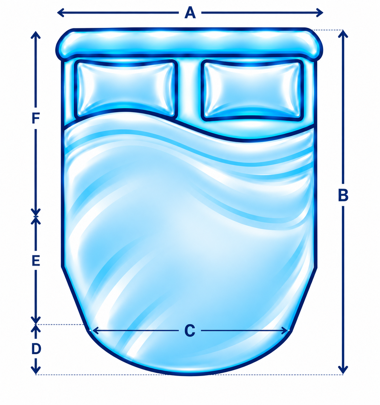 Island Soft Curve Campervan Mattress – Clifton Beds