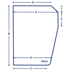 Right Curved Cut Corners