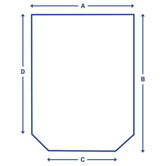 Rectangular Cut Off Corners